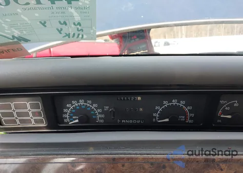 1993 Buick Regal Limited из США, поврежденный, VIN 2G4WD14TXP1418715